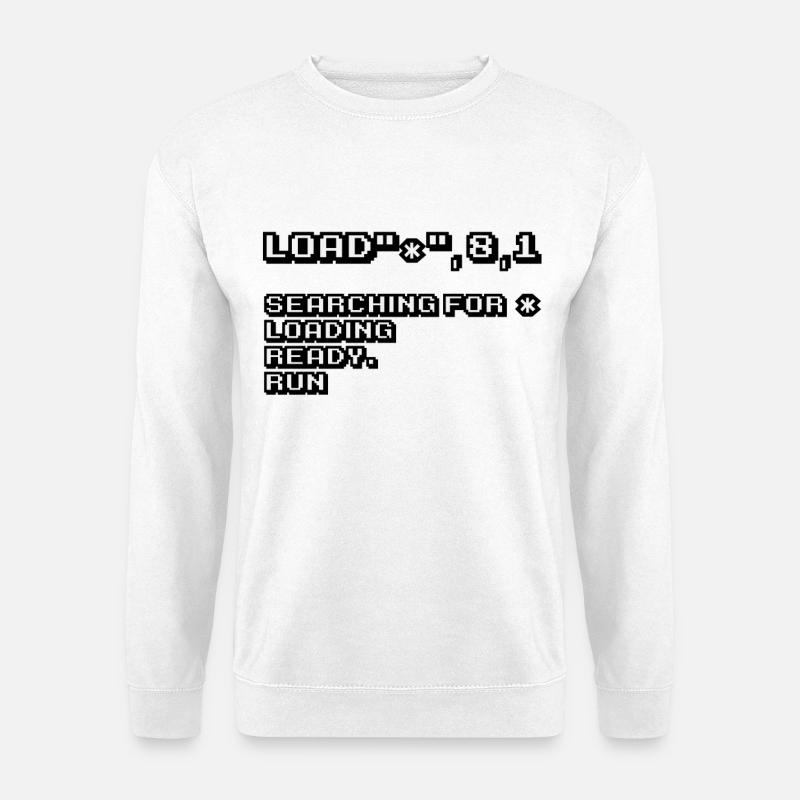 Retro Computing and 8-Bit Nostalgia - Unisex Sweatshirt - white