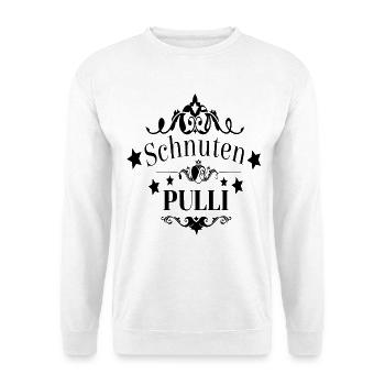 Norddeutsch Schnutenpulli - Unisex Pullover - Weiß - Vorne