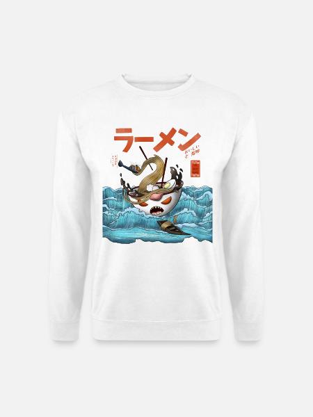 Ramen - Unisex Pullover - Weiß