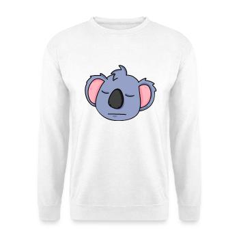 Koala Head - Unisex Sweatshirt - white - Front