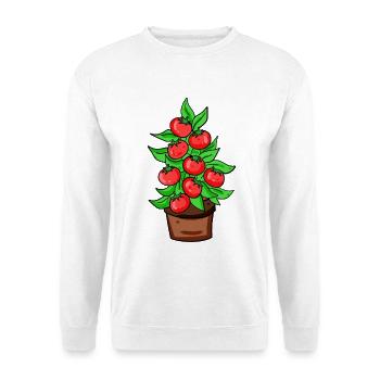 Tomato greenhouse garden gardener - Unisex Sweatshirt - white - Front