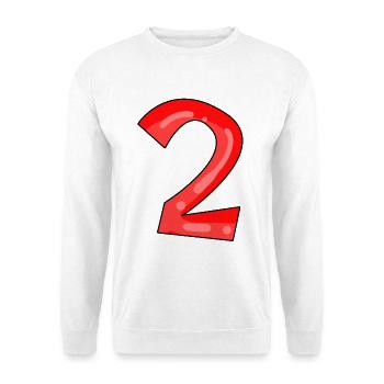 2 - Unisex Sweatshirt - white - Front