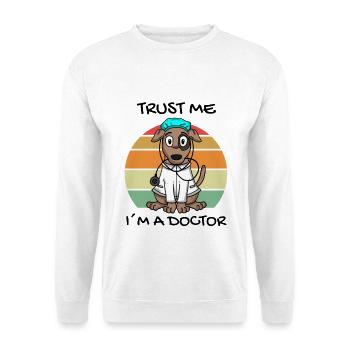 Vétérinaire vétérinaire vétérinaire cadeau - Sweat-shirt Unisexe - blanc - Devant