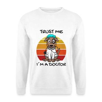 Tiermedizin Tier Tierarzt Geschenk - Unisex Pullover - Weiß - Vorne