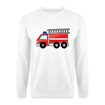 Pompiers - Sweat-shirt Unisexe - blanc - Devant