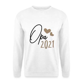 Opa 2021 - Unisex Pullover - Weiß - Vorne
