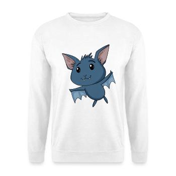 Chauve-souris - Sweat-shirt Unisexe - blanc - Devant