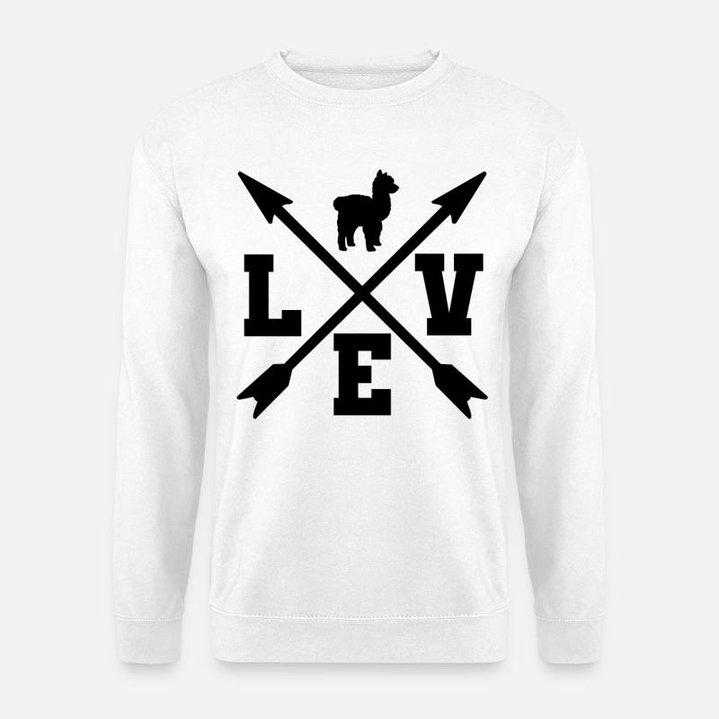 Alpaca - Unisex Sweatshirt - white