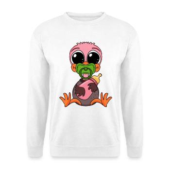 Bouquet Bébé - Sweat-shirt Unisexe - blanc - Devant