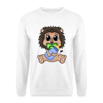 Baby Löwe - Unisex Pullover - Weiß - Vorne