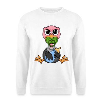 Baby Geier - Unisex Pullover - Weiß - Vorne
