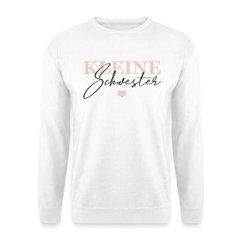 Kleine Schwester - Unisex Pullover - Weiß - Vorne