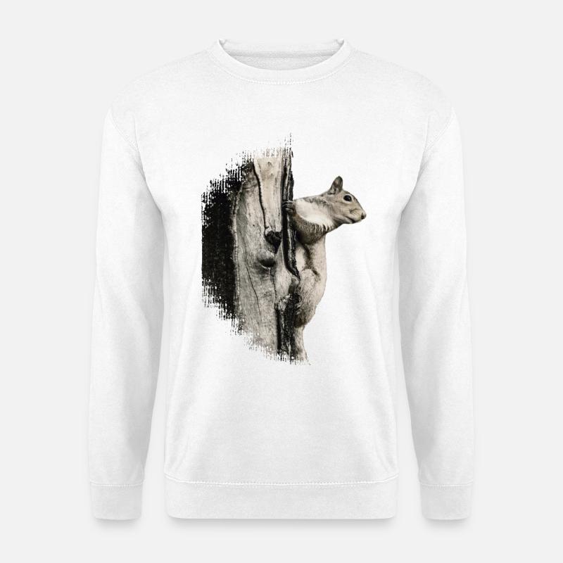 Squirrel - Unisex Sweatshirt - white