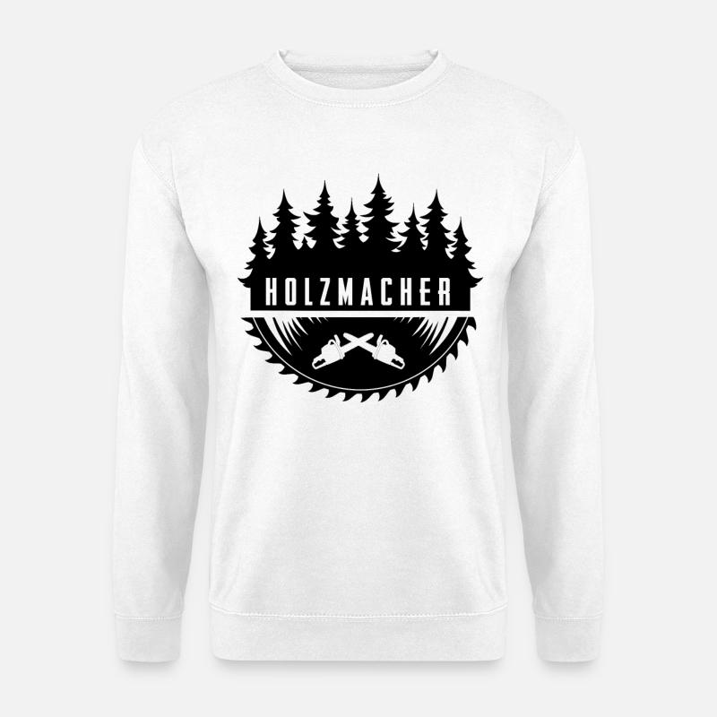 Holzfäller - Unisex Pullover - Weiß