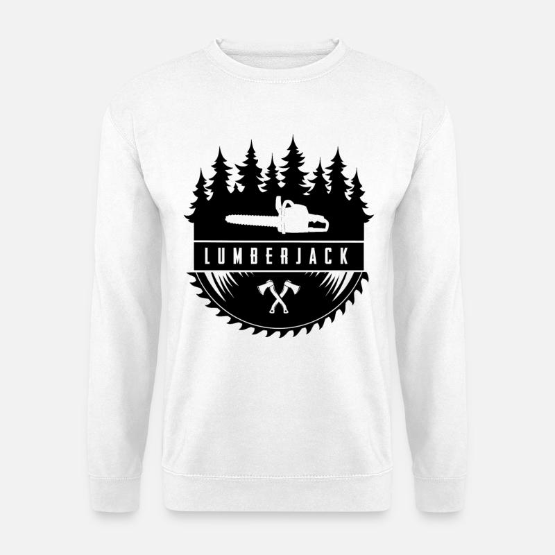 Holzfäller - Unisex Pullover - Weiß