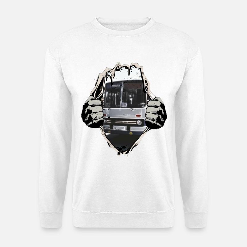 Ikarus Bus - Unisex Pullover - Weiß
