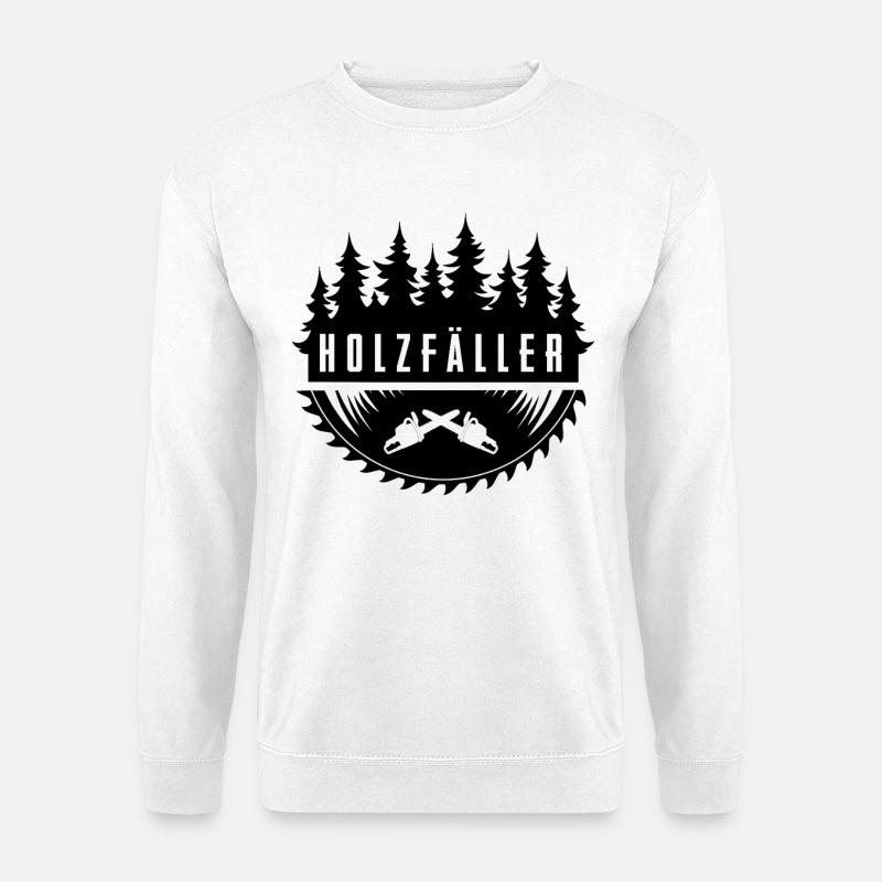 Holzfäller - Unisex Pullover - Weiß