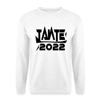 Werdende Tante 2022 Loading Nachwuchs - Unisex Pullover - Weiß - Vorne