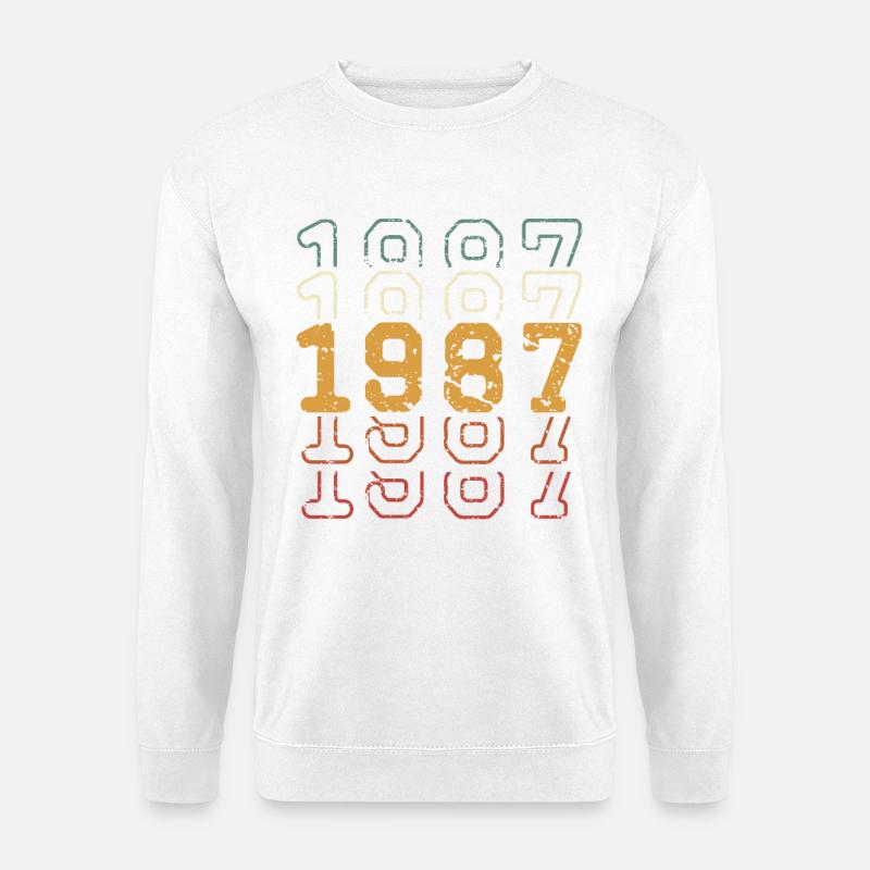 1987 - Unisex Pullover - Weiß