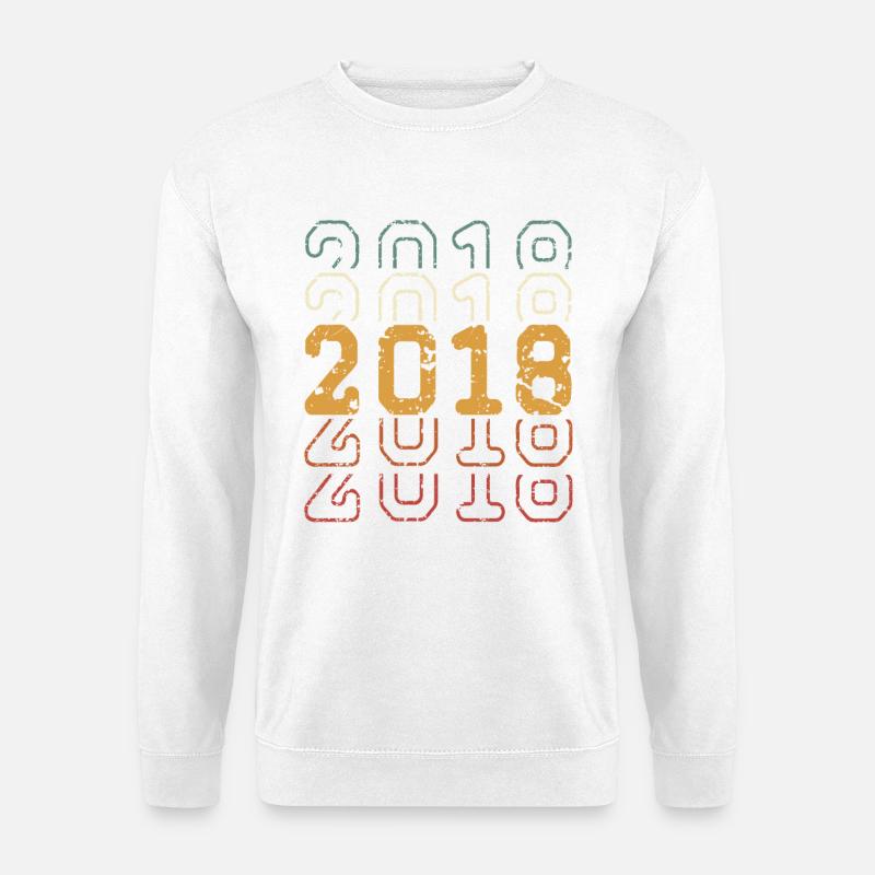 2018 - Unisex Pullover - Weiß