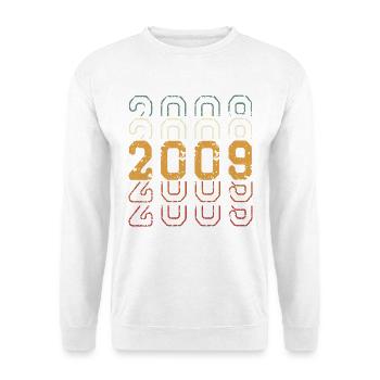 2009 - Sweat-shirt Unisexe - blanc - Devant
