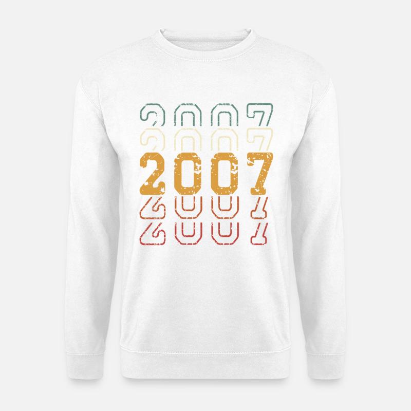 2007 - Unisex Pullover - Weiß