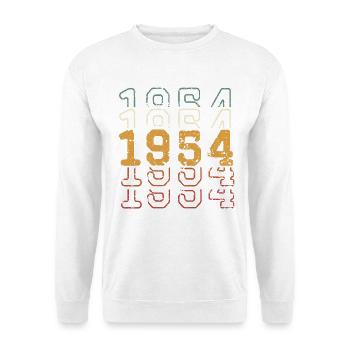 1954 - Unisex Sweatshirt - white - Front