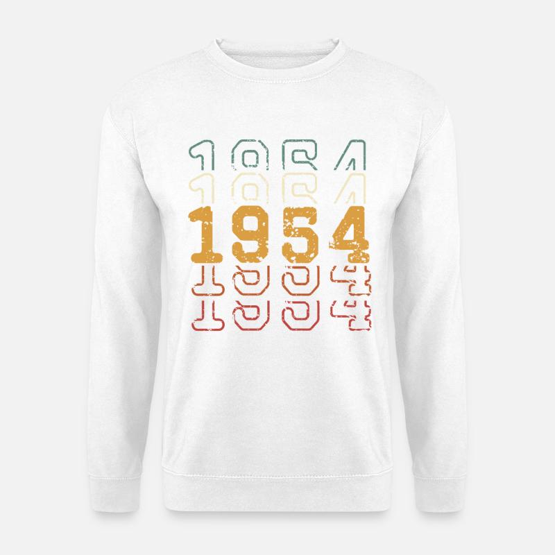 1954 - Unisex Pullover - Weiß