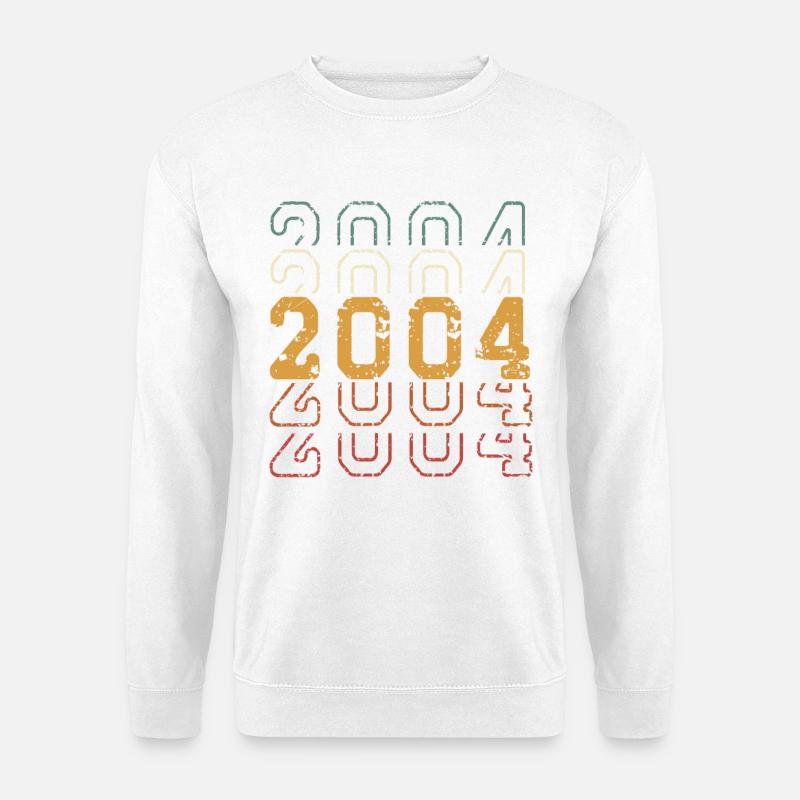 2004 - Unisex Pullover - Weiß