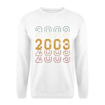 2003 - Unisex Sweatshirt - white - Front