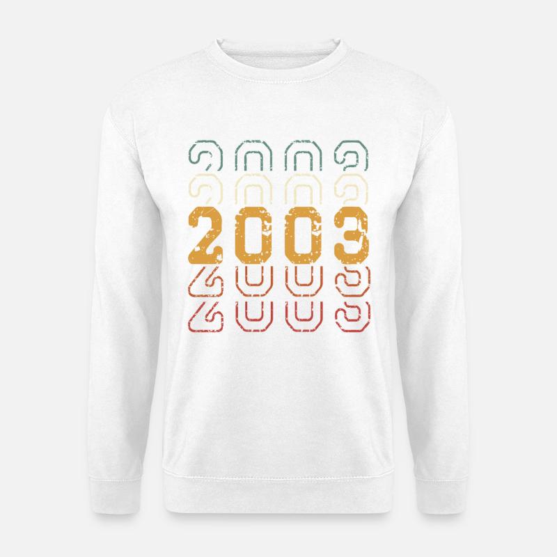 2003 - Unisex Sweatshirt - white