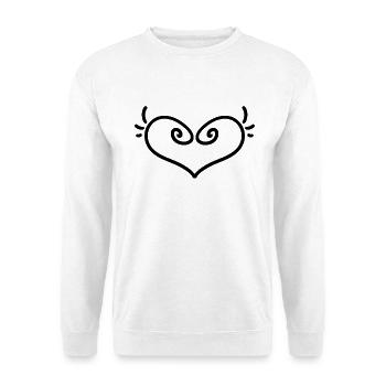 Ange du Cœur Ange Gardien - Sweat-shirt Unisexe - blanc - Devant