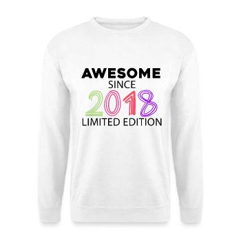 Fantastic since 2018 - Vintage 2018 - Unisex Sweatshirt - white - Front