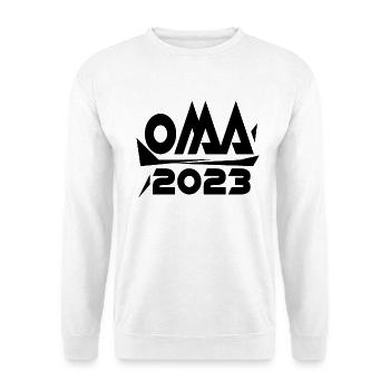 Grand-mère 2023 - Cadeau grand-mère - Sweat-shirt Unisexe - blanc - Devant