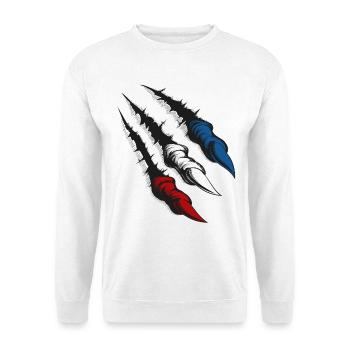 Griffes de Rostock - Sweat-shirt Unisexe - blanc - Devant