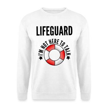 LIFEGUARD - Unisex Sweatshirt - white - Front