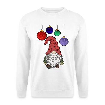 Christmas Gnome Christmas Elves - Unisex Sweatshirt - white - Front