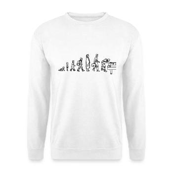 Billiard Evolution - Unisex Sweatshirt - white - Front