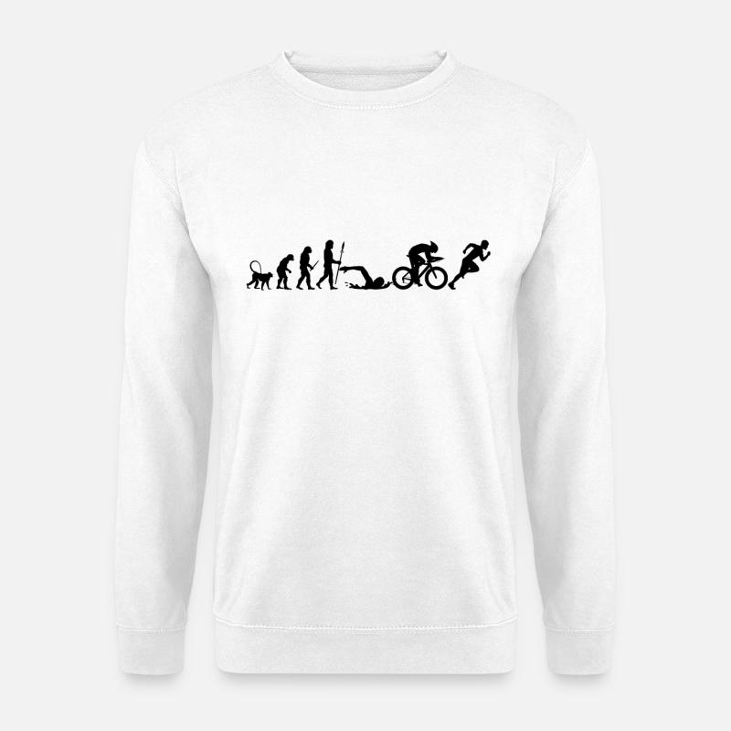 Triathlon Entwicklung - Unisex Pullover - Weiß