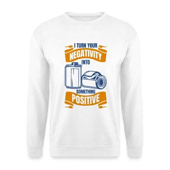 Photo Film - Unisex Sweatshirt - white - Front