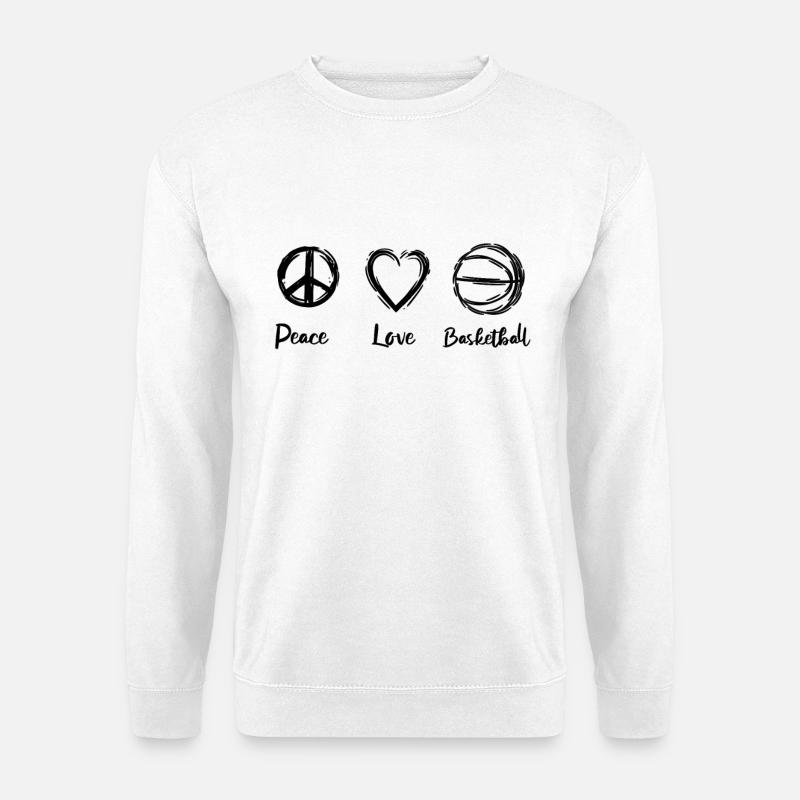 Basketball Routine - Unisex Sweatshirt - white