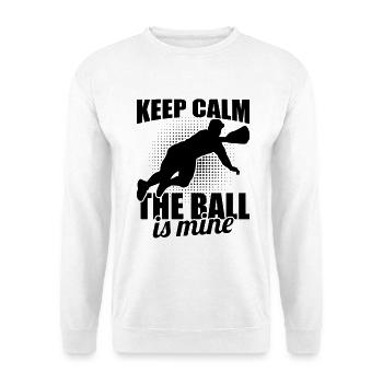 Baseball lovers - Unisex Sweatshirt - white - Front
