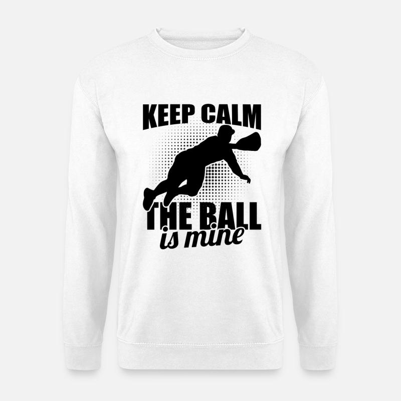 Baseball Liebhaber - Unisex Pullover - Weiß