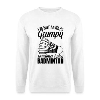 Racket sport - Unisex Sweatshirt - white - Front