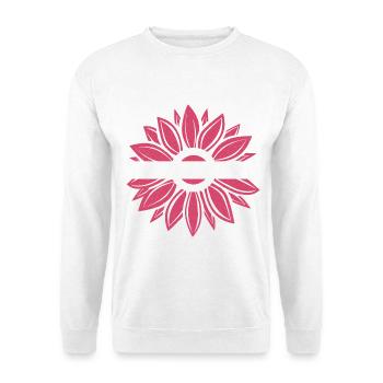 Multiple Myeloma Awareness Burgundy Sunflowe - Unisex Sweatshirt - white - Front