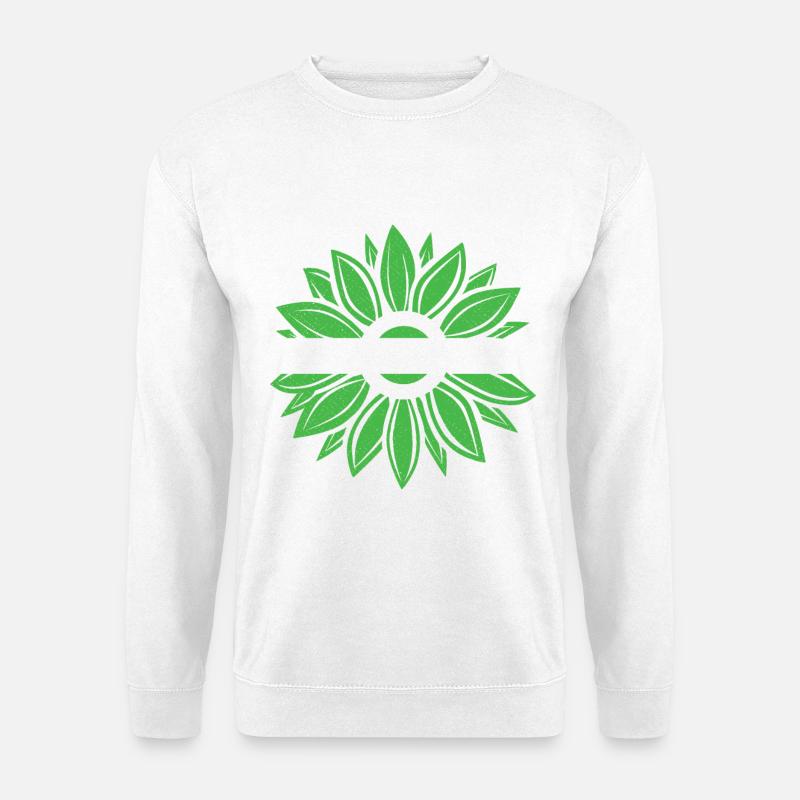 Gallengangskrebs Bewusstsein Sonnenblume - Unisex Pullover - Weiß