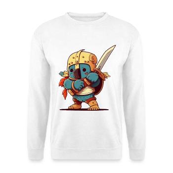 Cute Koala Knight - Unisex Sweatshirt - white - Front