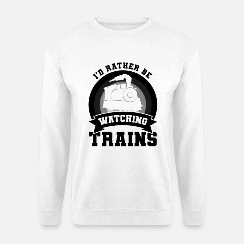 Trainspotter - Unisex Sweatshirt - white