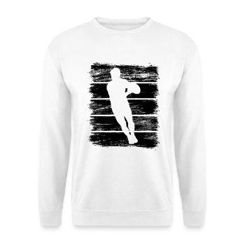 Rugby player - Unisex Sweatshirt - white - Front