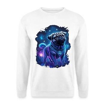 Magical Pug Night - Unisex Sweatshirt - white - Front